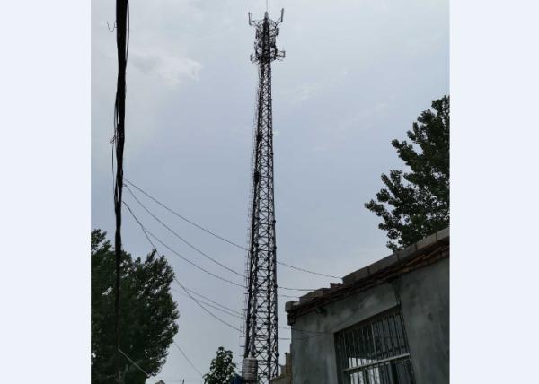 Anti Rust Self Supporting Lattice Tower High Strength Full Assembly