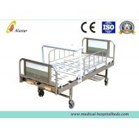 China 2 Crank Stainless Steel Medical Hospital Beds With Turning Table (ALS-M245) on sale