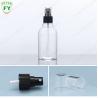 Mini W55mm Fine Mist Small Refillable Plastic Bottles Round Shape
