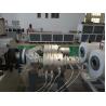 Plastic Pvc Double Pipe / Profile Plastic Extruder Machine Single Screw Extruder