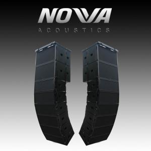China Dual 10 16Ohm Audio Music Sound System Line Array For Touring / Living Show supplier