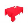 Natural Linen Look Tablecloths , Assorted Sizes 60x84 Inch Dining Table Cloth