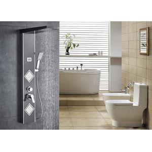 Modern 304 stainless steel waterfall bathroom wall shower panel