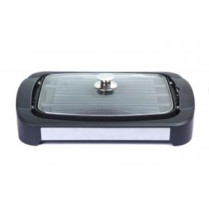 Smokeless Tabletop Bbq Grill With ETL / CETL Certifications And Patented Curve Glass Cover