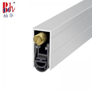 Automatic Drop Down Bottom Seals for Wooden Door Fully Cover Silicone Rubber Strips