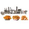 China Small Scale Conveyor Belt Automatic Frying Machine Continuous Fryer wholesale