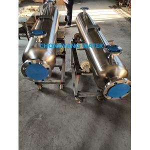 316L Pharmaceutical Heat Exchanger With Double Tube Sheet DTS Fixed Tubesheet Exchanger