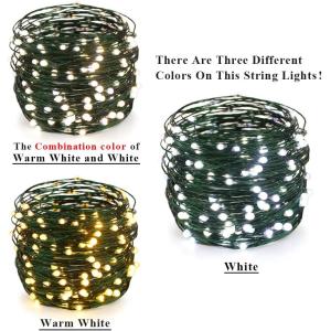 China ULのアダプターRFのリモートが付いている200のLEDs Dimmableの豆電球の緑の銅線のプラグ wholesale