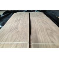 China 0.5mm Natural Walnut Sliced Veneer MDF For Plywood on sale