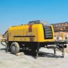 China 1420 Mm Used Concrete Trailer Pumps , City Concrete Pump 450L wholesale