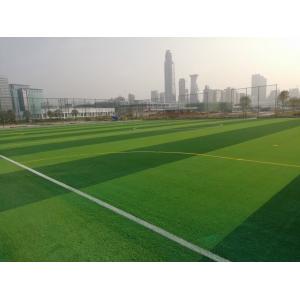 Bicolor Synthetic Futsal Artificial Grass Fire Resistant For Field Soccer