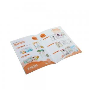 Saddle Stitch Soft Cover Book Printing For Corporate Brochure