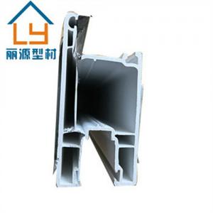 China UPVC Sash Window Profiles Lead Free Sliding Window White Frame supplier