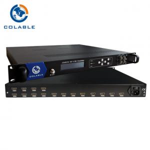 China 12 Channel HD Video Modulator HDMI To ISDB - T Encoder Modulator COL5011H supplier