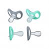 BPA Free Clear Newborn Baby Pacifier Comfortable For 6 - 18 Months Babies