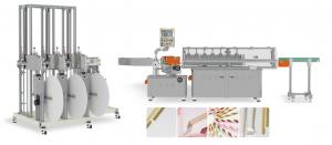 China Dia 20mm 3 Plies Paper Straw Making Machine 60m/Min Pneumatic Cutting on sale 