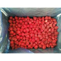 China No Artificial Colors Bulk Frozen Strawberries With Whole/ Dice / Slice Shape on sale