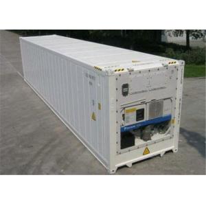 China Steel Used Cold Storage Containers For Sale , 40ft Reefer Container supplier
