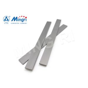 China ISO9001 Sand Blasted K10 Tungsten Carbide Flat Strips wholesale