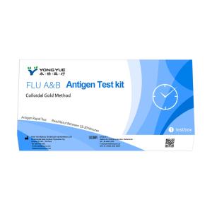 China Gripe rápida do antígeno da gripe de Kit Antigen Rapid Self Test do teste um teste rápido de B supplier