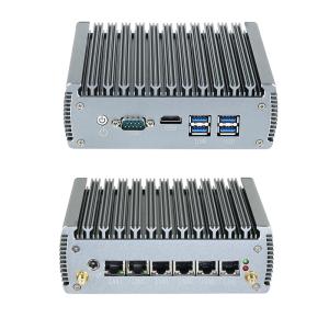 Intel I5 1145G7 Processor With Six LAN One COM and 1 HDMI Industrial Mini PC