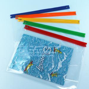 Zipper Pouch Bags, Clear Waterproof Document Bag, Assorted Color File Pockets, Large Capacity Plastic File Jackets, Multipurpose For Travel School Office And Home