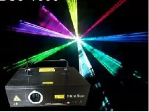 Laser bleu de RGBY 200mW, 60mW laser vert, projecteur d'éclairage rouge d'étape
