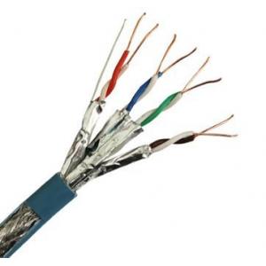 China Category 6 4 Pair Copper Lan Cable PE / HDPE Insulation Cat6 Network Cable supplier