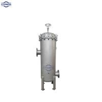 China Industrial High Flow Stainless Steel Multi Cartridge Water Filter Housing 10 Inch on sale