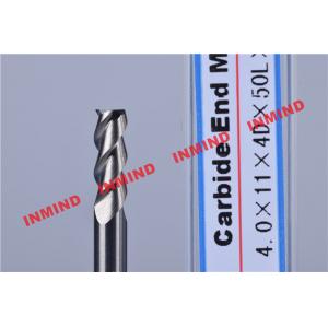 China High Precision Aluminum End Mill With 2 Flute / 3 Flute Highly Polished supplier