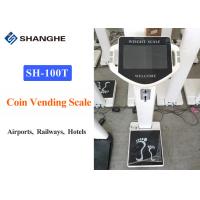 China Intelligent Airport Luggage Scale With Voice Broadcasting System 200KG Weight on sale