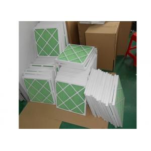 Disposable Z - Line Pleated Panel Air Filters , Industrial Air Purifier With Washable Filter