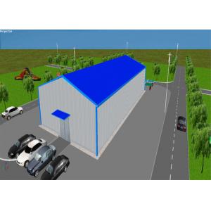 Prefabricated Steel Structure Warehouse Building Food Factory