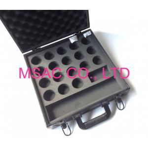 China Black Aluminum Cue Case American Ball Carrying Case Aluminum Snooker Ball Case wholesale