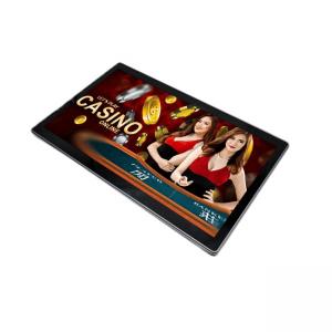 Casino 27 Inch Flat PCAP Touch Screen Monitor 14ms Response Time