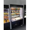China Hook Type Tilting Shelf Open Front Refrigerated Display Case Embraco Compressor wholesale