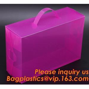 China Electric product vinyl ear phone black paper box , plastic box, pvc plastic box transparent plastic shoe box clear plast supplier