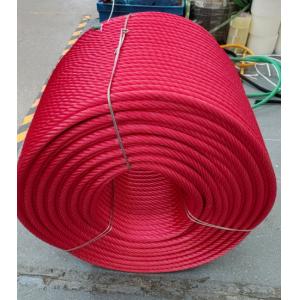 Rainbow Color Outdoor Playground Combination Rope 16mm*500m For Climbing Rope Net