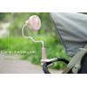 led table lamp with mini clip fan / usb portable rechargeable fan with lamp