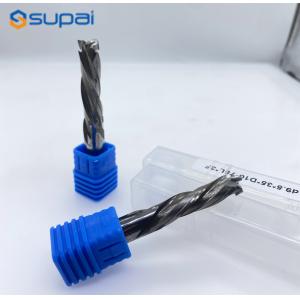 SUPAL CNC Machine And NANO Coating Custom End Mills For Copper Alloy Machining Needs