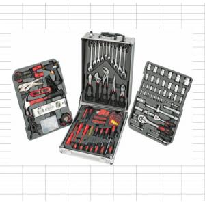 186 pcs professional tool set,with sliding T-bar ,combination wrench ,pliers ,knife ,tape.