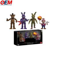 China Customized OEM Hot sell New arrival Five Nights At Freddy Action Figures 4pcs/pack FNAF Toy Model   PVC Action Figure on sale