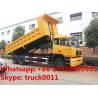 factory direct sale dongfeng dalishen 6*4 30ton dump truck for sale, 10 wheels