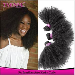 best afro kinky human hair 24" human hair weft weave