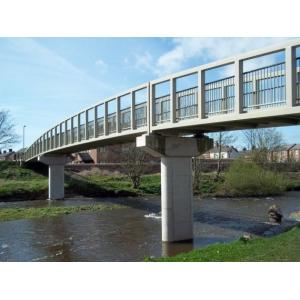 Prefabricated Steel Truss Pedestrian Bridge Design Bailey Bridge Structures