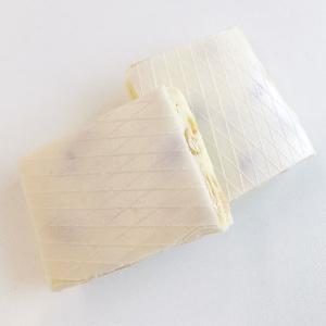 White Plain Nougat Wrapping Paper , Edible Rice Paper For Nougat Candies