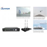 China 40W Helicopter SD AV Wireless Transmitter COFDM Modulation For Rescue , Reconnaissance on sale