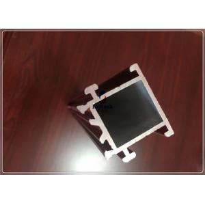 China T5 / T6 Silvery Anodized Aluminium Frame Profile For Building , Aluminium Window Profiles supplier
