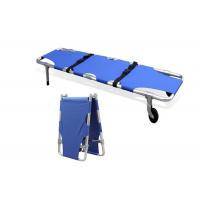 China 2 Folding Stretcher Medical Emergency Rescue Stretcher With wheels ALS-SA101 on sale