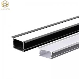 China 10mm Stair Nosing Led Strip Aluminium Profile For Lighting Solutions supplier